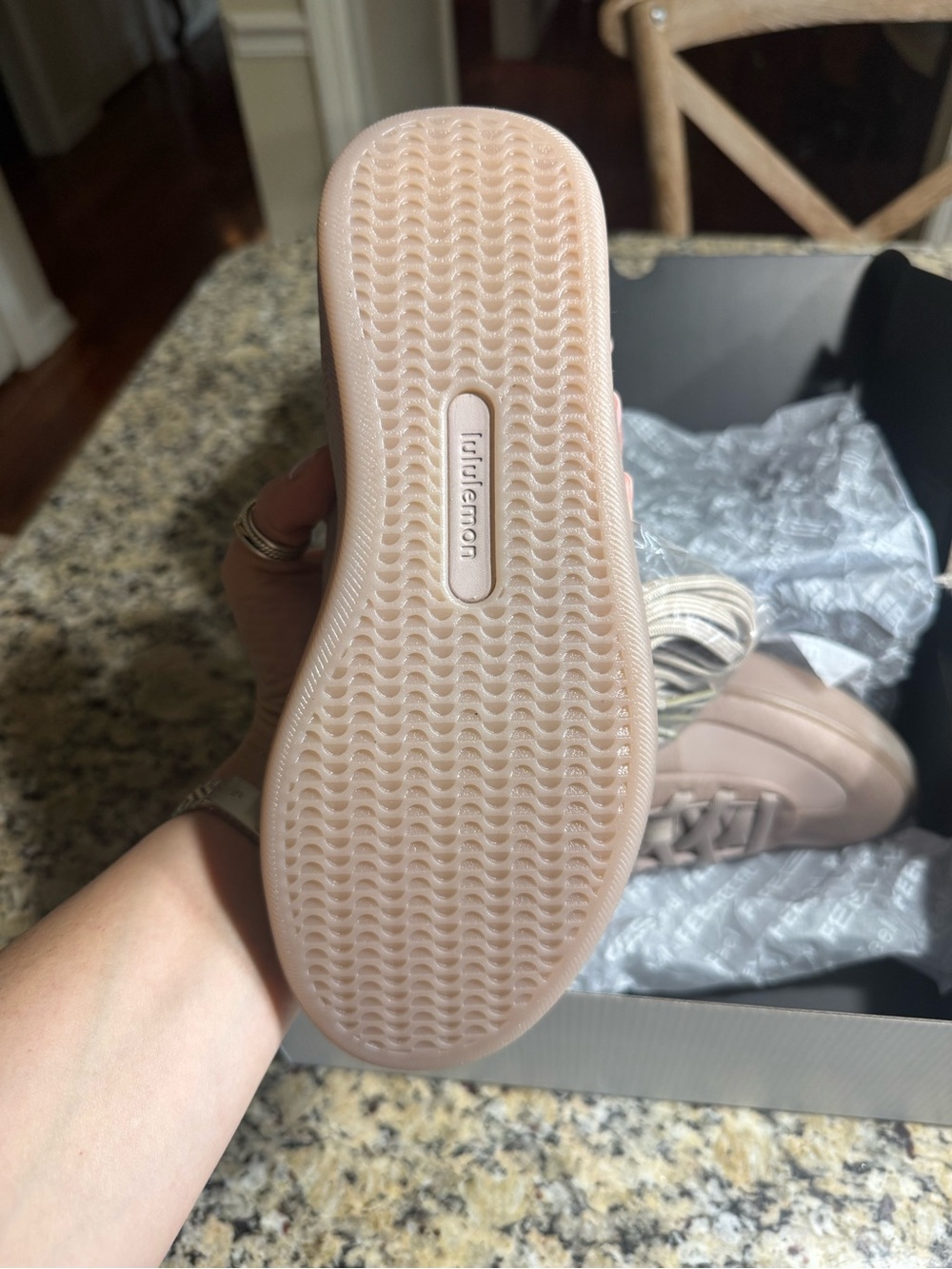NWT Lululemon athletica Blush Pink Women's Low-Top Lace-Up W Cityverse Sneaker - Picture 5 of 10